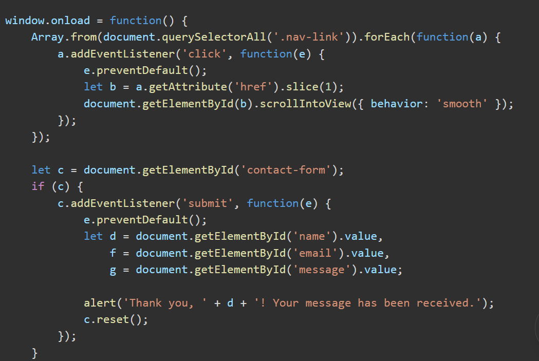 JavaScript Code